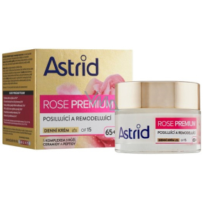 Astrid Rose Premium 65+ spevňujúci a remodelačný denný krém pre veľmi zrelú pleť 50 ml