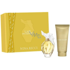 Nina Ricci L Air du Temps toaletná voda 50 ml + telové mlieko 75 ml, darčeková sada pre ženy