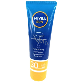 Nivea Sun UV Face OF 30 hydratačný opaľovací krém 50 ml