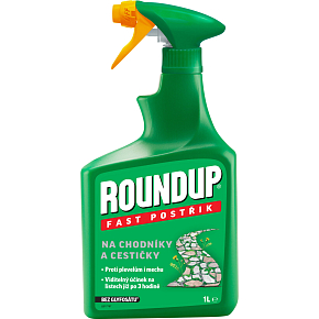 Roundup Fast postrek na burinu pre chodníky a cestičky, 1 l
