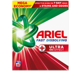 Ariel Plus Ultra Oxi Effect BOX prací prášek na bílé i stálobarevné prádlo 68 dávek 3,74 kg