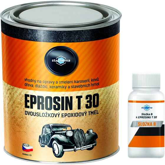 Stachema Eprosin T-30 epoxidová tmely na opravy karosérií + tvrdidlo, 900 g