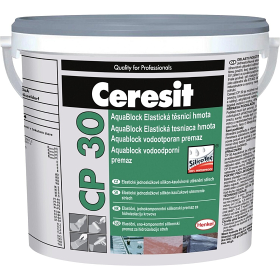 CERESIT CP 30 Aquablock, čierna 5KG