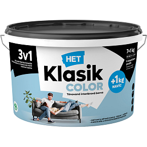 Het Klasik Color maliarska farba, 0427 modrý nebeský, 7+1 kg