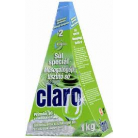 Claro Eco special soľ do umývačky zmäkčuje vodu v umývačke 1 kg