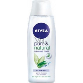 Nivea Visage Pure & Natural čistiaca pleťová voda 200 ml