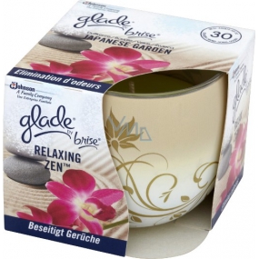 Glade by Brise Japonská záhrada vonná sviečka v skle, doba horenia až 30 hodín 120 g