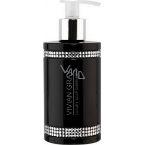 Vivian Gray Crystal Black luxusné tekuté mydlo 250 ml