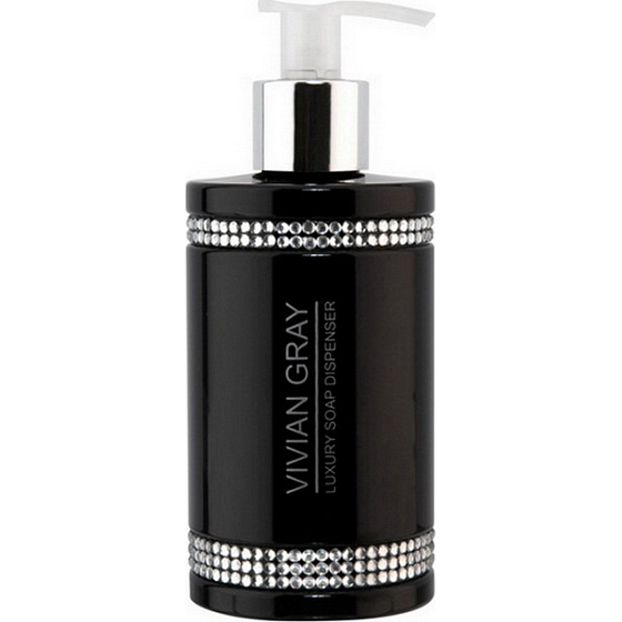 Vivian Gray Crystal Black luxusné tekuté mydlo 250 ml