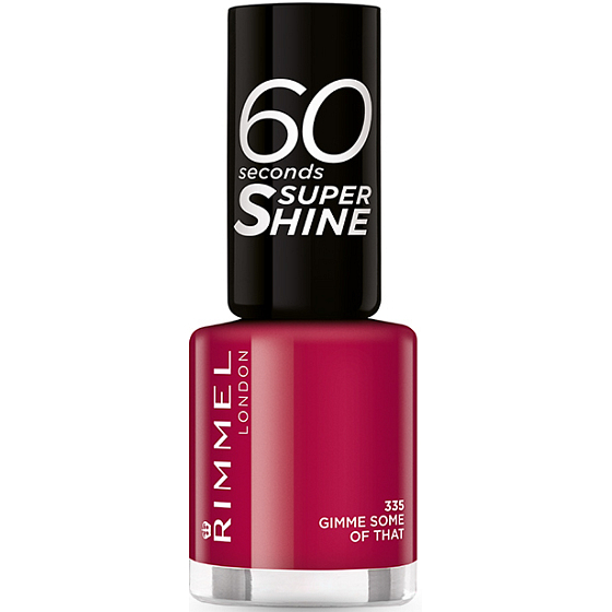 Rimmel London 60 sekund Super Shine Nail Polish lak na nechty 335 Gimme Some Of That 8 ml