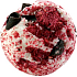 Bomb Cosmetics Malina čokoláda - Very Berry Gulička do kúpeľa 30 g