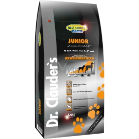 Dr. Clauders Best Choice Junior Large Breed / Giant pre psov 20 kg