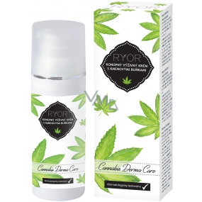 Ryor Cannabis Derma Care Konopný výživný krém s kmeňovými bunkami 50 ml