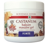 Bohemia Gifts Castanum Extrakt z pagaštanu konského Forte extra silný balzam masážny gél 600 ml