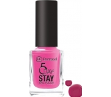 Dermacol 5 Day Stay Dlhotrvajúci lak na nechty 38 Cherry Blossom 11 ml