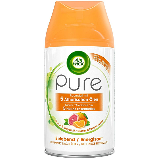 Air Wick FreshMatic Pure Orange & Grapefruit automatický osviežovač náhradná náplň 250 ml
