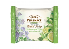 Green Pharmacy Verbena, Limetka a Olivový olej toaletné mydlo 100 g