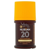 Nubian OF20 Vodeodolný olej na opaľovanie 60 ml