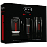 Str8 Red Code voda po holení 50 ml + dezodorant sprej 150 ml + sprchový gél 250 ml, kozmetická sada