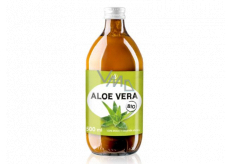 Allnature Aloe Vera Bio 100% šťava podporuje prirodzenú obranyschopnosť, má detoxikačné účinky a pomáha bojovať proti únave doplnok stravy 500 ml