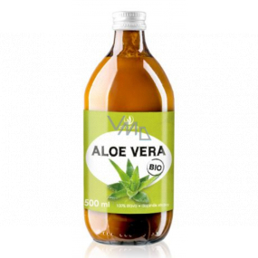 Allnature Aloe Vera Bio 100% šťava podporuje prirodzenú obranyschopnosť, má detoxikačné účinky a pomáha bojovať proti únave doplnok stravy 500 ml