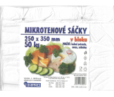 Impro Sáčok mikroténový v bloku 12my 250 x 350 mm 50 kusov