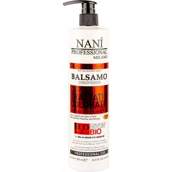 Naní Professional Milano kondicionér na farbené a poškodené vlasy 500 ml