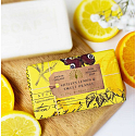 English Soap Sicilian Lemon & Orange prírodné parfumované toaletné mydlo s bambuckým maslom 190 g