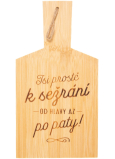 Albi Doska s venovaním Jednoducho ťa zhltneme 14 x 26,5 x 1 cm