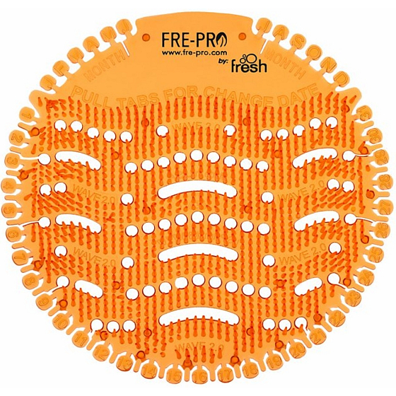 Fre Pro Wave 2.0 Sito do pisoára s vôňou manga oranžové 19 × 20,3 × 1,9 cm 54 g 2 kusy, duopack