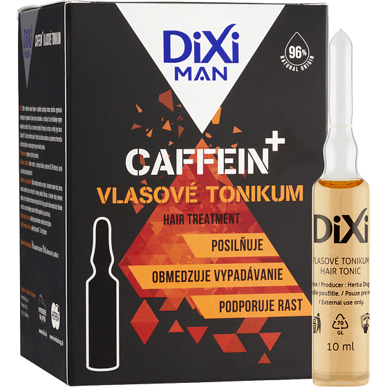 Dixi Man Caffein+ vlasové tonikum pre mužov, 7× 10ml