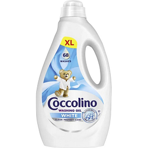 Coccolino Care White prací gél na biele prádlo 68 dávok 2,7 l