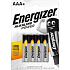 Energizer Alkaline Power AAA mikrotužková batéria, 4 ks