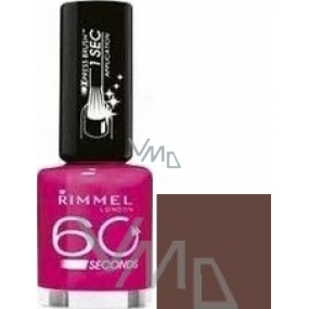 Rimmel London 60 sekund lak na nechty 540 Chocolate Fountain 8 ml