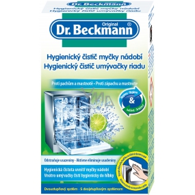Dr. Beckmann Hygienický čistič umývačky riadu 75 g + 1 vlhčený handrička