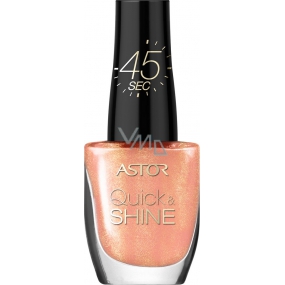 Astor Quick & Shine Nail Polish lak na nechty 308 Shiny Day 8 ml