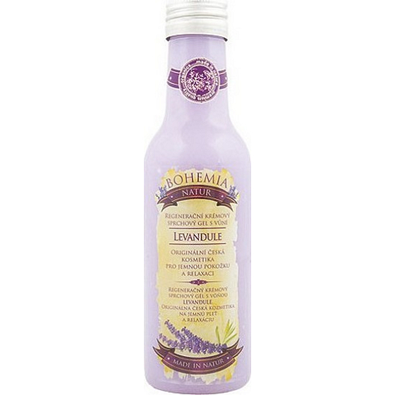 Bohemia Gifts Levanduľa s extraktom z bylín a vôňou levandule sprchový gél 200 ml