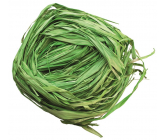 Raffia zelená nafarbené lyko na dekoráciu 30 g