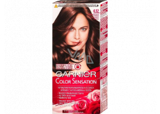 Garnier Color Sensation Farba na vlasy 4.12 Diamantová hnedá