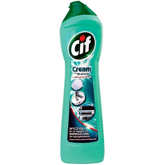 Cif Cream Bleach abrazívne čistiace tekutý piesok 250 ml