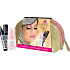 Dermacol Bambi Black Sensation dlhotrvajúci fix na oči čierna 2,7 ml + Dermacol Satin Make-up Base vyhladzujúci báza pod make-up 15 ml + etue, kozmetická sada