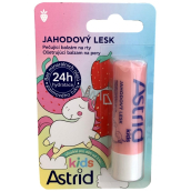 Astrid Kids Jahodový lesk na pery pre deti 4,8 g