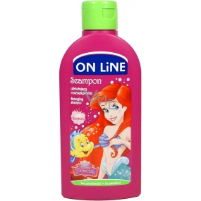 On Line Kids Ariel Malina 2v1 sprchový gél a šampón na vlasy pre deti 250 ml