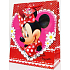 BSB Luxusná darčeková papierová taška 32,4 x 26 x 12 cm Minnie DT L