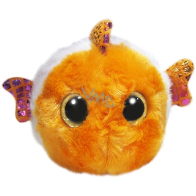 Yoo Hoo Rybička Klaun očkatý zaguľatená plyšová hračka 9 cm