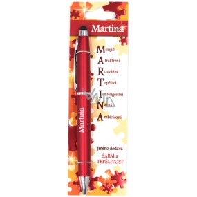 Nekupto Stylus Prepisovačka s menom Martina