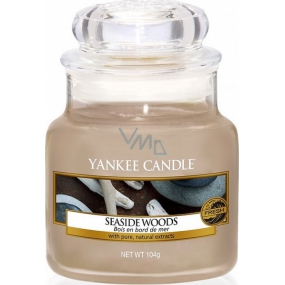 Yankee Candle Seaside Woods - Prímorské dreva vonná sviečka Classic malá sklo 104 g