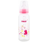 Baby Farlin Dojčenská fľaša štandardnej 3+ mesiacov ružová 240 ml AB-41012 G
