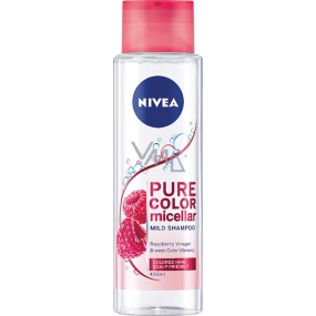 Nivea Pure Color Micellar jemný micelárny šampón pre farbené vlasy 400 ml