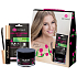 Dermacol Black Magic Mattifying Face Moisturizer hydratačný pleťový gél pre ženy 50 ml + 3D textilná pleťová maska 15 ml + Black Swan riasenka čierna 10 ml, kozmetická sada